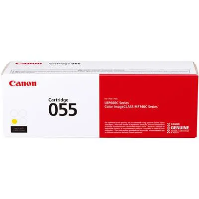 CANON ตลับหมึกโทนเนอร์ Toner Cartridge 055 Y