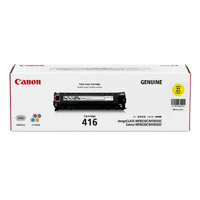 CANON ตลับหมึกโทนเนอร์ Toner Cartridge 416 Y