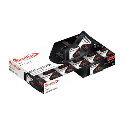 QUANTUM ยางลบดินสอ รุ่น QE-600-50 สีดำ (กล่อง 50 ก้อน)