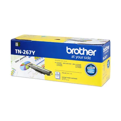 BROTHER หมึกโทนเนอร์เลเซอร์ TN-267 Y
