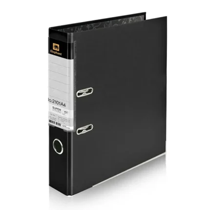 ELEPHANT แฟ้มสันกว้าง 2101 A4 สีดำ (1x3)